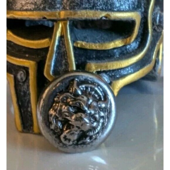 Vintage Lion Head Silvertone One Metal 3/4" Button Good Quality Heavy - Picture 7 of 8